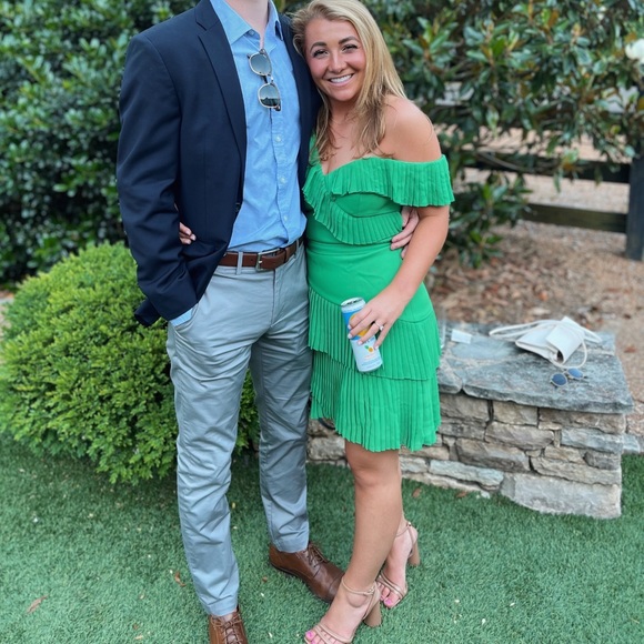 Jordan Ruffle Evening Mini Dress - Picture 3 of 3